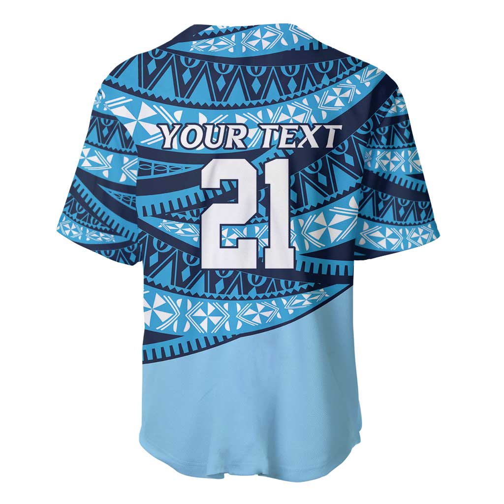 New South Wales Rugby Pacific Custom Baseball Jersey Pasifika Tapa Pattern