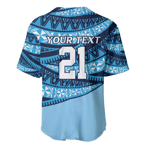 New South Wales Rugby Pacific Custom Baseball Jersey Pasifika Tapa Pattern