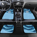 New South Wales Rugby Pacific Custom Car Mats Pasifika Tapa Pattern