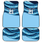 New South Wales Rugby Pacific Custom Car Mats Pasifika Tapa Pattern