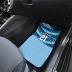 New South Wales Rugby Pacific Custom Car Mats Pasifika Tapa Pattern