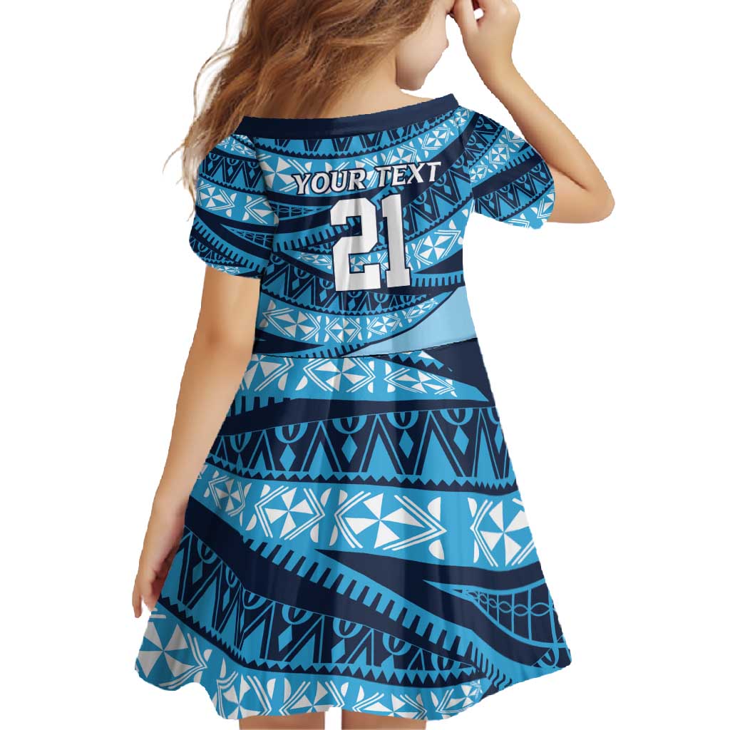 New South Wales Rugby Pacific Custom Family Matching Summer Maxi Dress and Hawaiian Shirt Pasifika Tapa Pattern