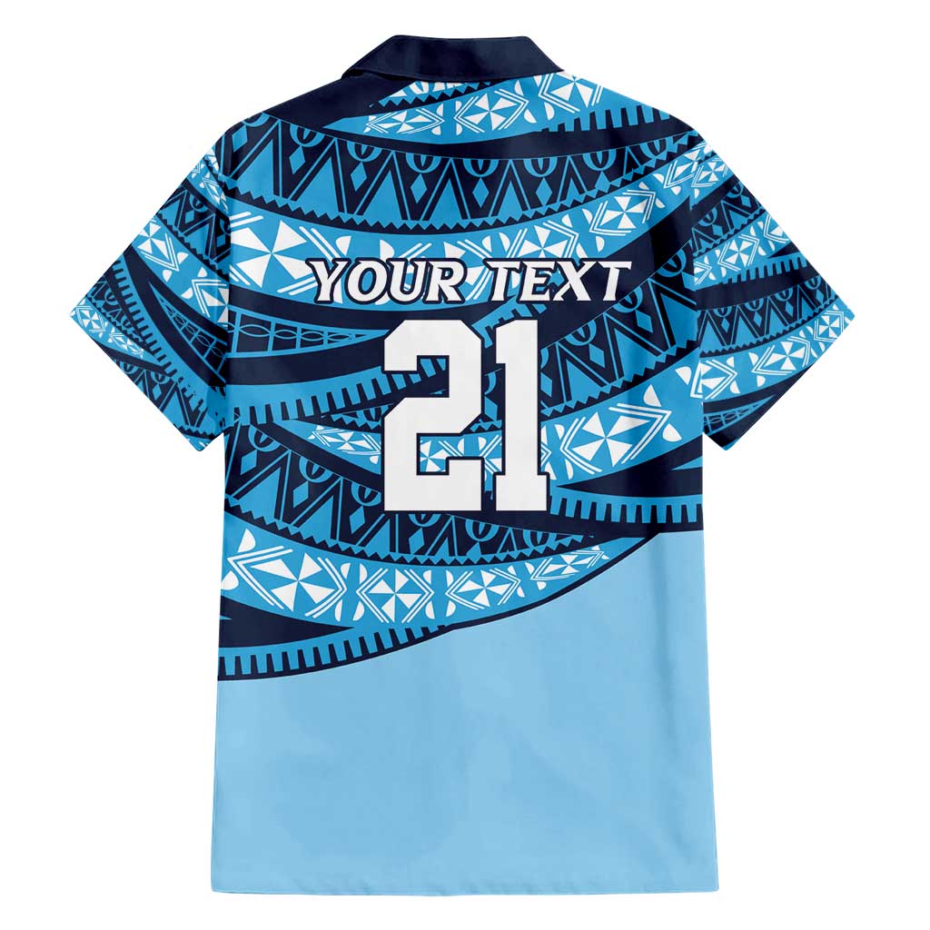 New South Wales Rugby Pacific Custom Hawaiian Shirt Pasifika Tapa Pattern
