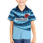 New South Wales Rugby Pacific Custom Hawaiian Shirt Pasifika Tapa Pattern