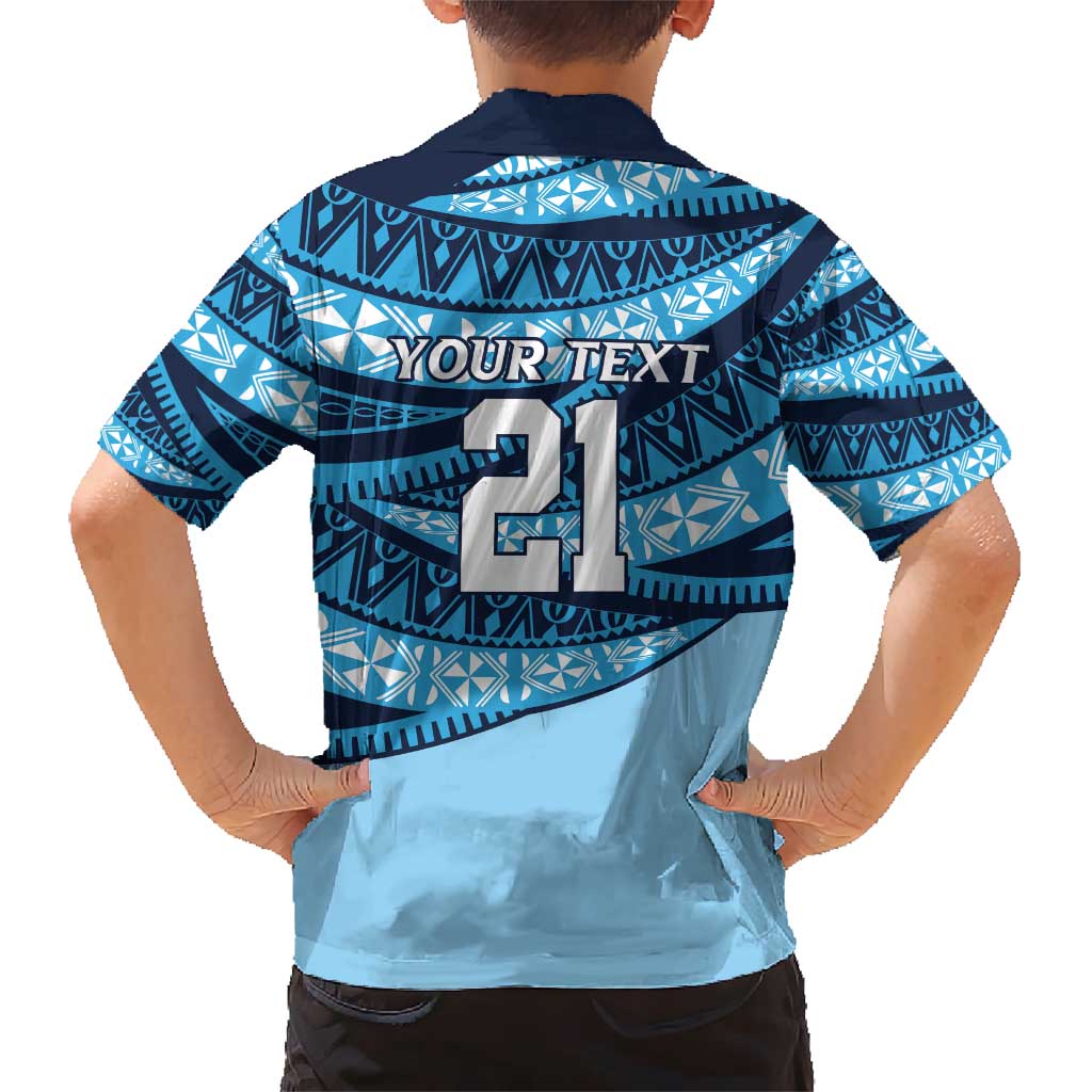New South Wales Rugby Pacific Custom Hawaiian Shirt Pasifika Tapa Pattern