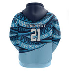New South Wales Rugby Pacific Custom Hoodie Pasifika Tapa Pattern