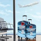 New South Wales Rugby Pacific Custom Luggage Cover Pasifika Tapa Pattern