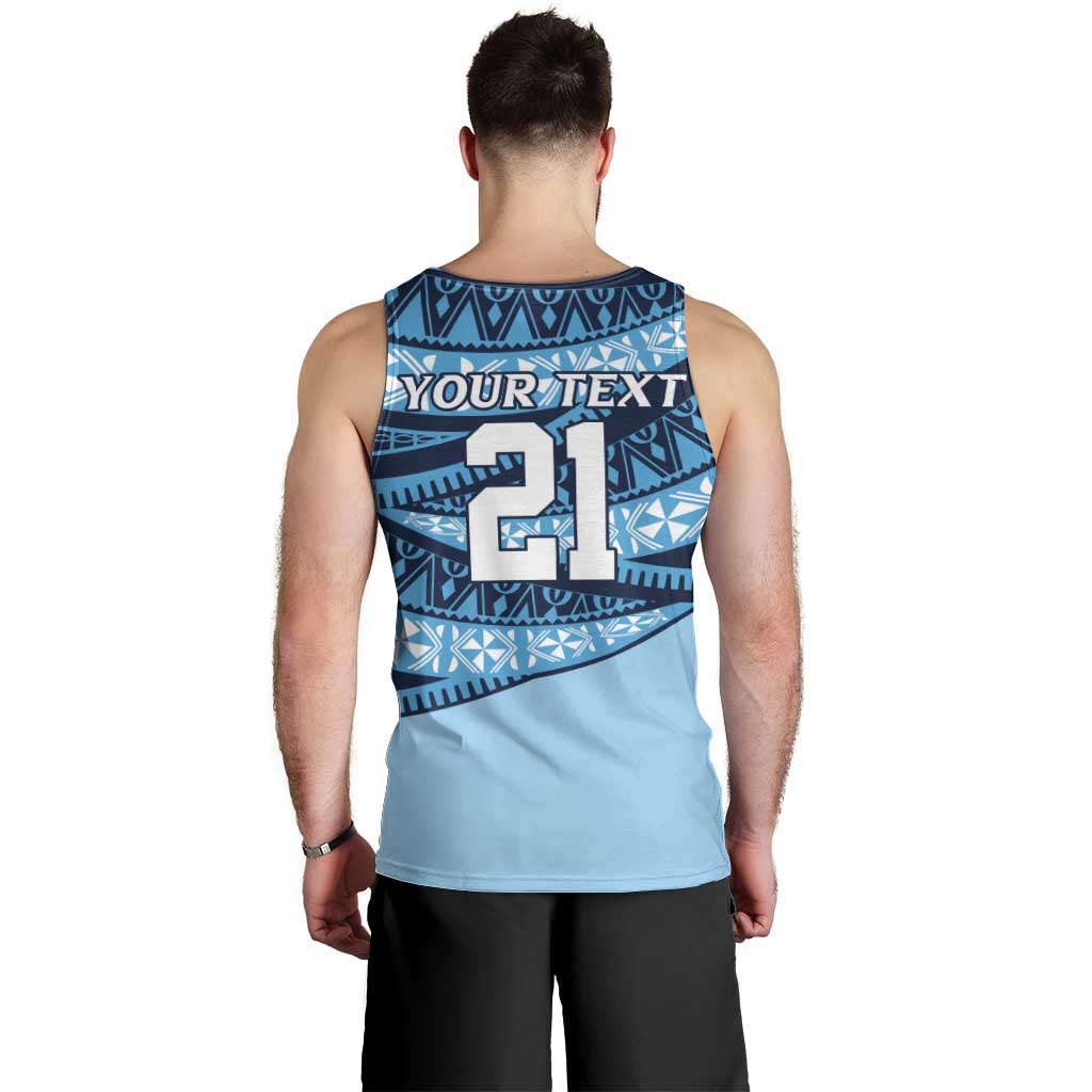 New South Wales Rugby Pacific Custom Men Tank Top Pasifika Tapa Pattern