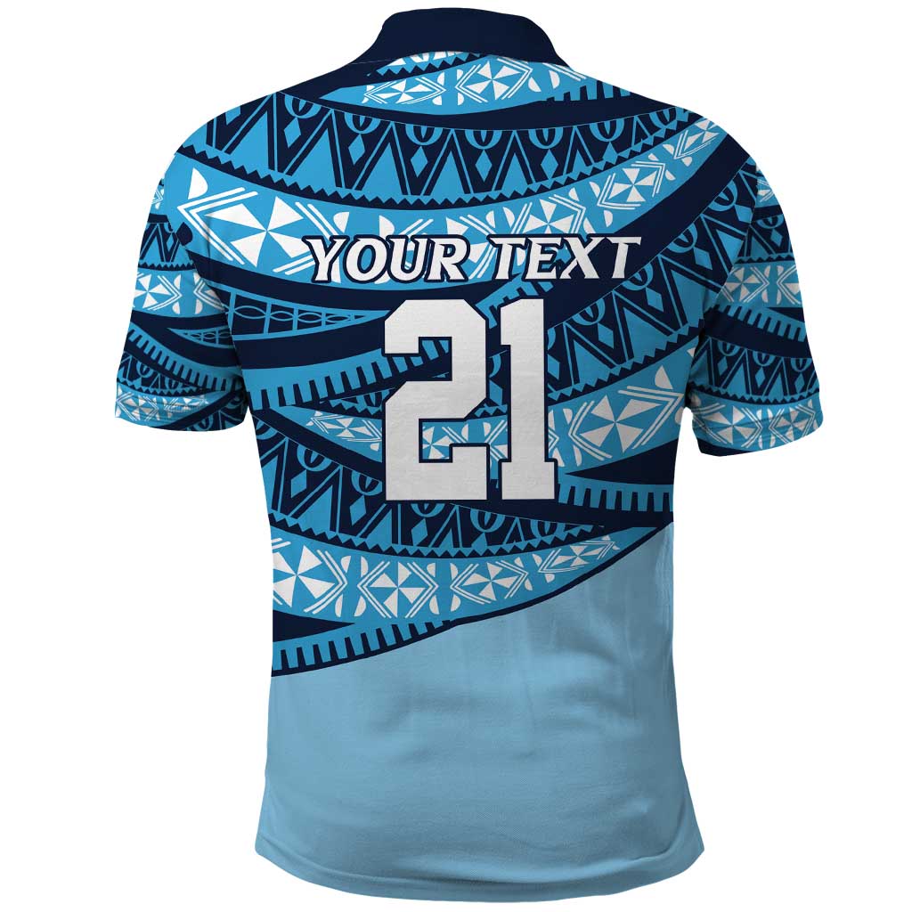 New South Wales Rugby Pacific Custom Polo Shirt Pasifika Tapa Pattern