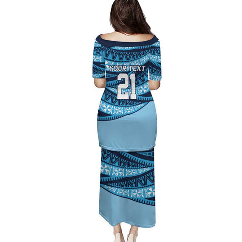 New South Wales Rugby Pacific Custom Puletasi Pasifika Tapa Pattern