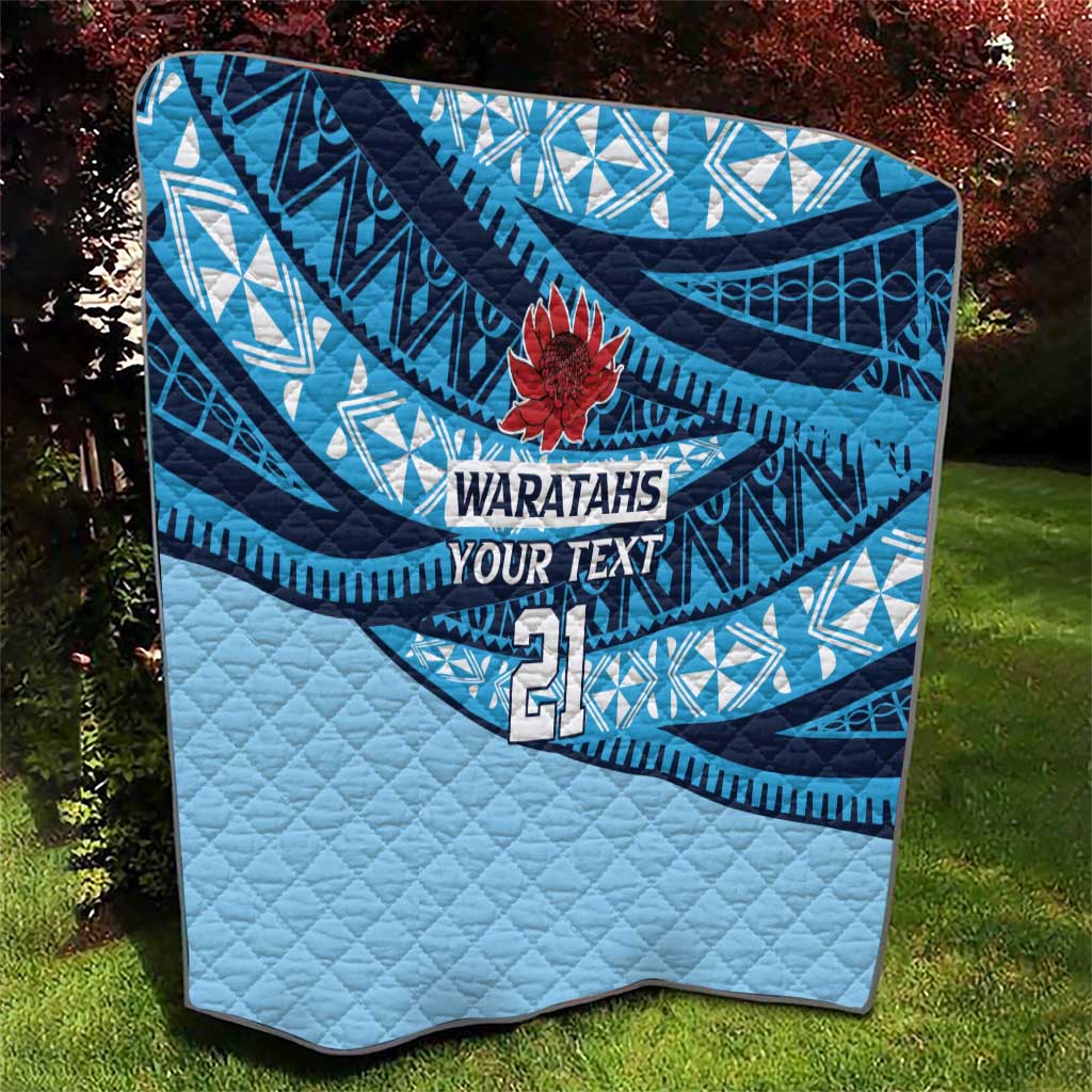New South Wales Rugby Pacific Custom Quilt Pasifika Tapa Pattern