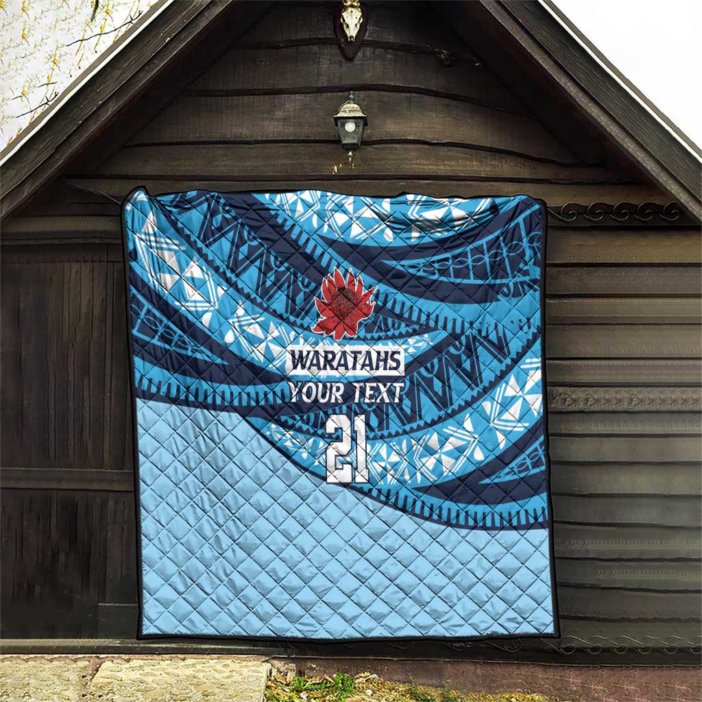 New South Wales Rugby Pacific Custom Quilt Pasifika Tapa Pattern