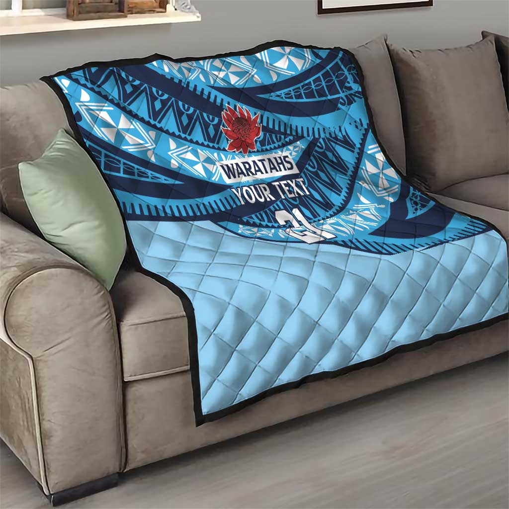 New South Wales Rugby Pacific Custom Quilt Pasifika Tapa Pattern