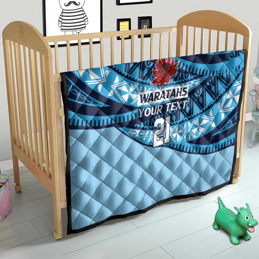 New South Wales Rugby Pacific Custom Quilt Pasifika Tapa Pattern