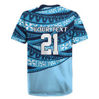 New South Wales Rugby Pacific Custom Rugby Jersey Pasifika Tapa Pattern