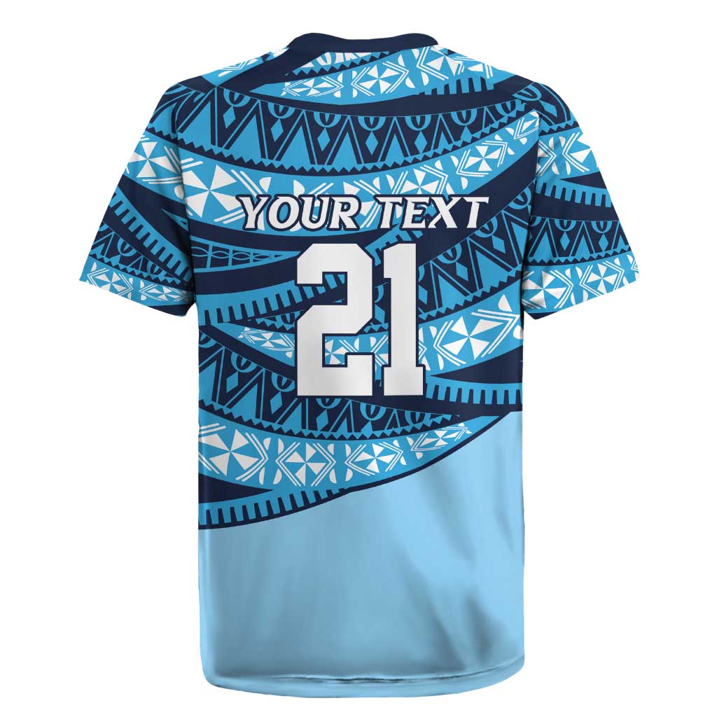 New South Wales Rugby Pacific Custom Rugby Jersey Pasifika Tapa Pattern