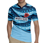 New South Wales Rugby Pacific Custom Rugby Jersey Pasifika Tapa Pattern