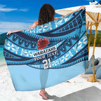 New South Wales Rugby Pacific Custom Sarong Pasifika Tapa Pattern