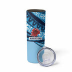 New South Wales Rugby Pacific Custom Skinny Tumbler Pasifika Tapa Pattern