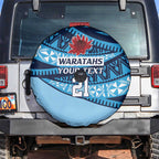 New South Wales Rugby Pacific Custom Spare Tire Cover Pasifika Tapa Pattern