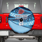 New South Wales Rugby Pacific Custom Spare Tire Cover Pasifika Tapa Pattern