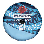 New South Wales Rugby Pacific Custom Spare Tire Cover Pasifika Tapa Pattern