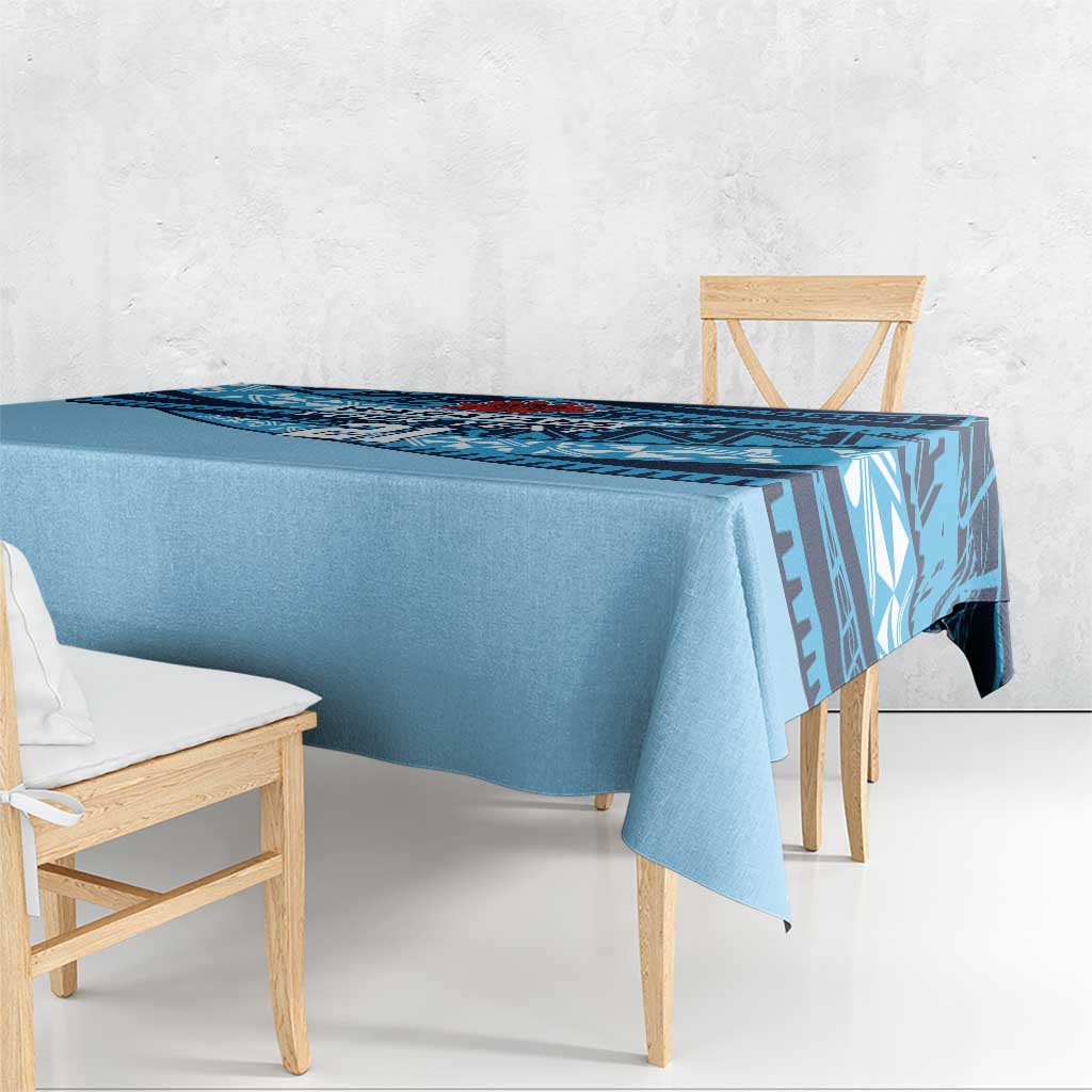 New South Wales Rugby Pacific Custom Tablecloth Pasifika Tapa Pattern