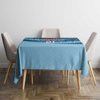 New South Wales Rugby Pacific Custom Tablecloth Pasifika Tapa Pattern