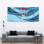 New South Wales Rugby Pacific Custom Tapestry Pasifika Tapa Pattern