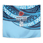 New South Wales Rugby Pacific Custom Tapestry Pasifika Tapa Pattern