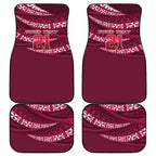 Queensland Rugby Pacific Custom Car Mats Pasifika Tapa Pattern