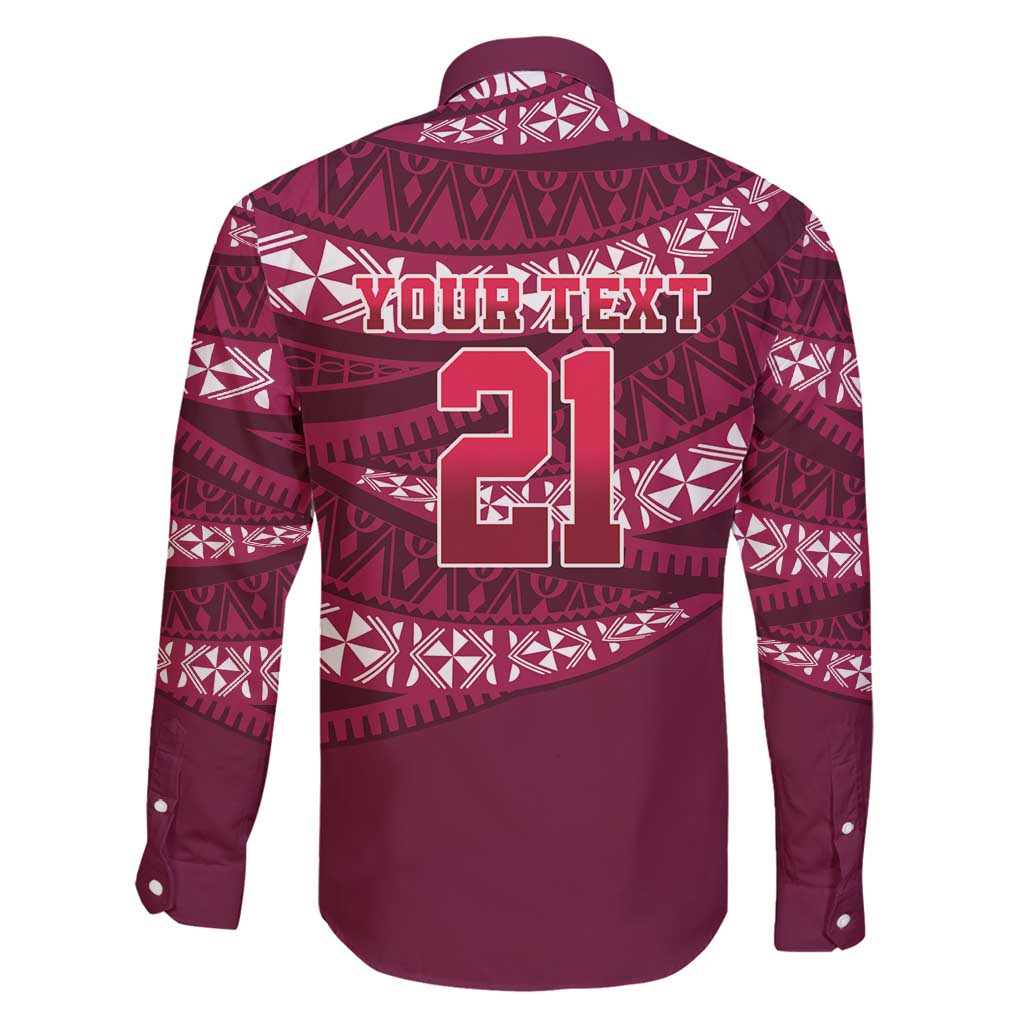 Queensland Rugby Pacific Custom Family Matching Summer Maxi Dress and Hawaiian Shirt Pasifika Tapa Pattern
