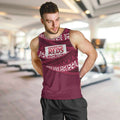 Queensland Rugby Pacific Custom Men Tank Top Pasifika Tapa Pattern