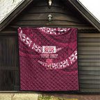 Queensland Rugby Pacific Custom Quilt Pasifika Tapa Pattern