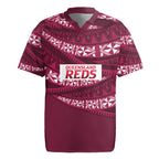 Queensland Rugby Pacific Custom Rugby Jersey Pasifika Tapa Pattern