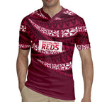 Queensland Rugby Pacific Custom Rugby Jersey Pasifika Tapa Pattern