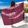 Queensland Rugby Pacific Custom Sarong Pasifika Tapa Pattern
