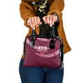 Queensland Rugby Pacific Custom Shoulder Handbag Pasifika Tapa Pattern