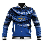 Western Australia Rugby Pacific Custom Baseball Jacket Pasifika Tapa Pattern