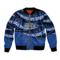 Western Australia Rugby Pacific Custom Bomber Jacket Pasifika Tapa Pattern
