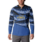 Western Australia Rugby Pacific Custom Button Sweatshirt Pasifika Tapa Pattern