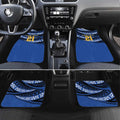 Western Australia Rugby Pacific Custom Car Mats Pasifika Tapa Pattern