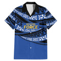 Western Australia Rugby Pacific Custom Family Matching Mermaid Dress and Hawaiian Shirt Pasifika Tapa Pattern