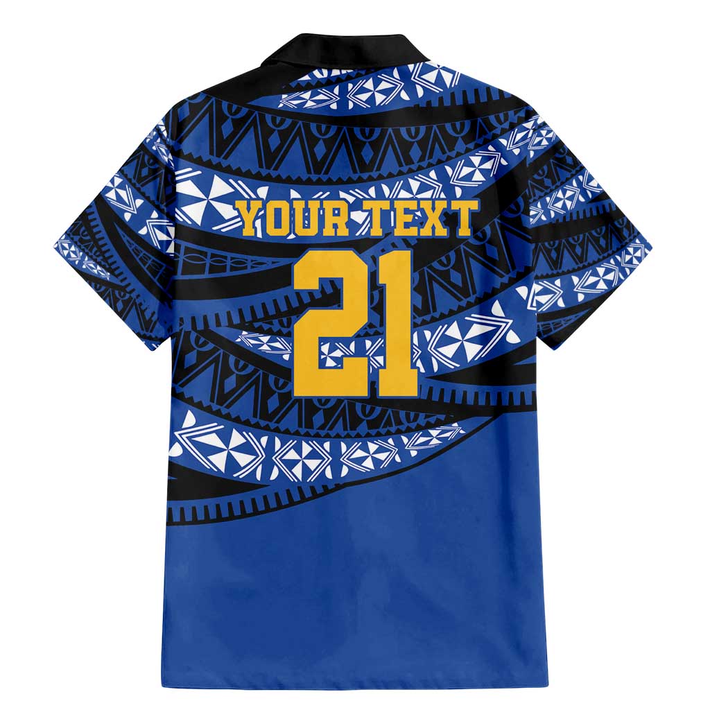 Western Australia Rugby Pacific Custom Family Matching Mermaid Dress and Hawaiian Shirt Pasifika Tapa Pattern