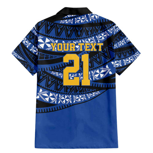 Western Australia Rugby Pacific Custom Family Matching Mermaid Dress and Hawaiian Shirt Pasifika Tapa Pattern