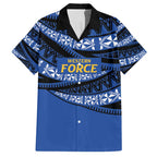 Western Australia Rugby Pacific Custom Family Matching Short Sleeve Bodycon Dress and Hawaiian Shirt Pasifika Tapa Pattern