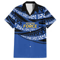 Western Australia Rugby Pacific Custom Family Matching Tank Maxi Dress and Hawaiian Shirt Pasifika Tapa Pattern