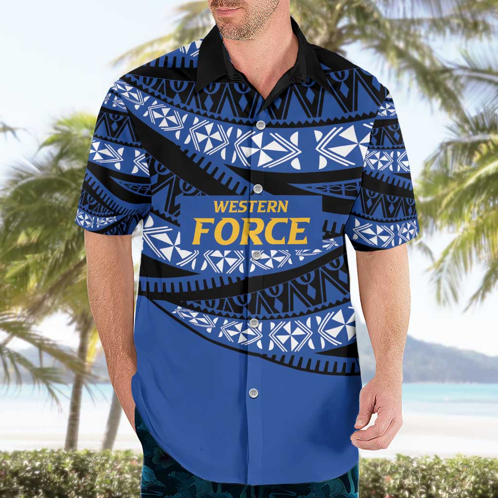 Western Australia Rugby Pacific Custom Hawaiian Shirt Pasifika Tapa Pattern