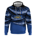 Western Australia Rugby Pacific Custom Hoodie Pasifika Tapa Pattern
