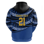Western Australia Rugby Pacific Custom Hoodie Pasifika Tapa Pattern